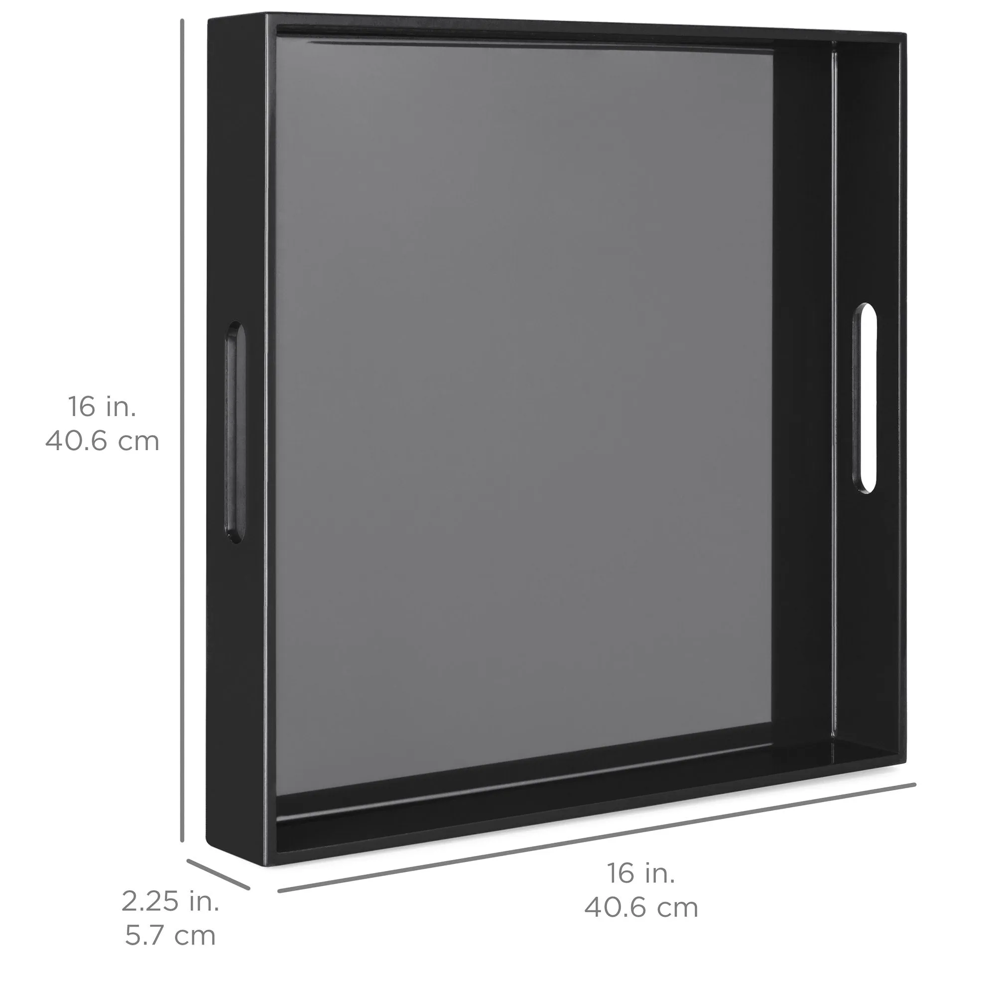 16x16in Decorative Catch-All Valet Serving Tray