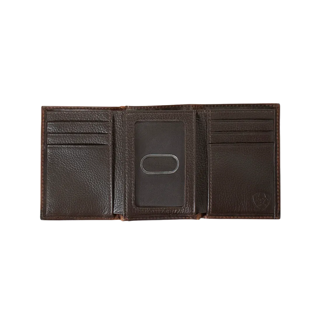 Ariat M&F Men's Distressed American Flag Trifold Wallet