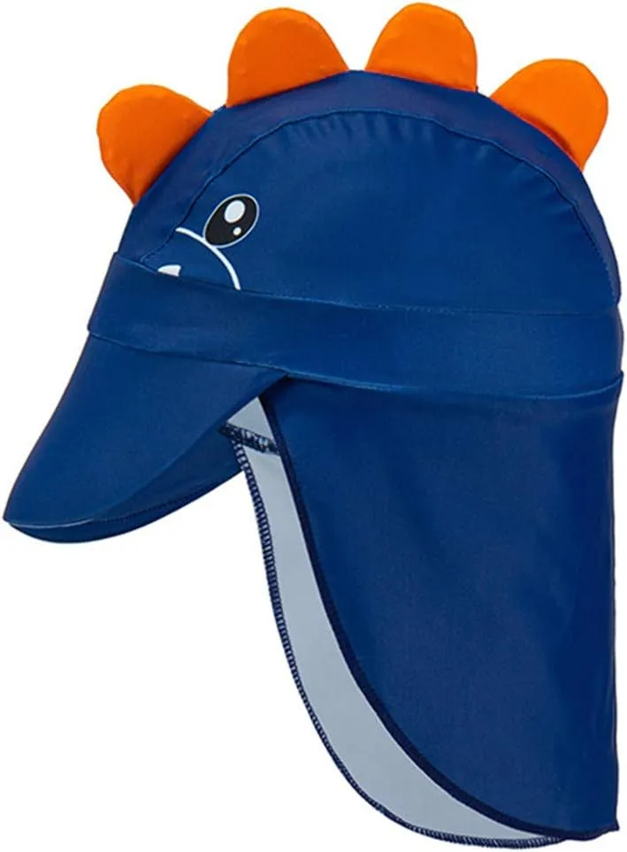 Baby Toddler Boys 3-Pieces Swimsuit Sets Blue Shark Bathing Suit Rash Guards Sunsuit Swimwear with Hat UPF 50  FBA