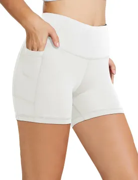 baleaf Women's 8"/ 5"/ 3" Biker Shorts High Waist Yoga Workout Gym Running Volleyball Spandex Shorts with Pockets