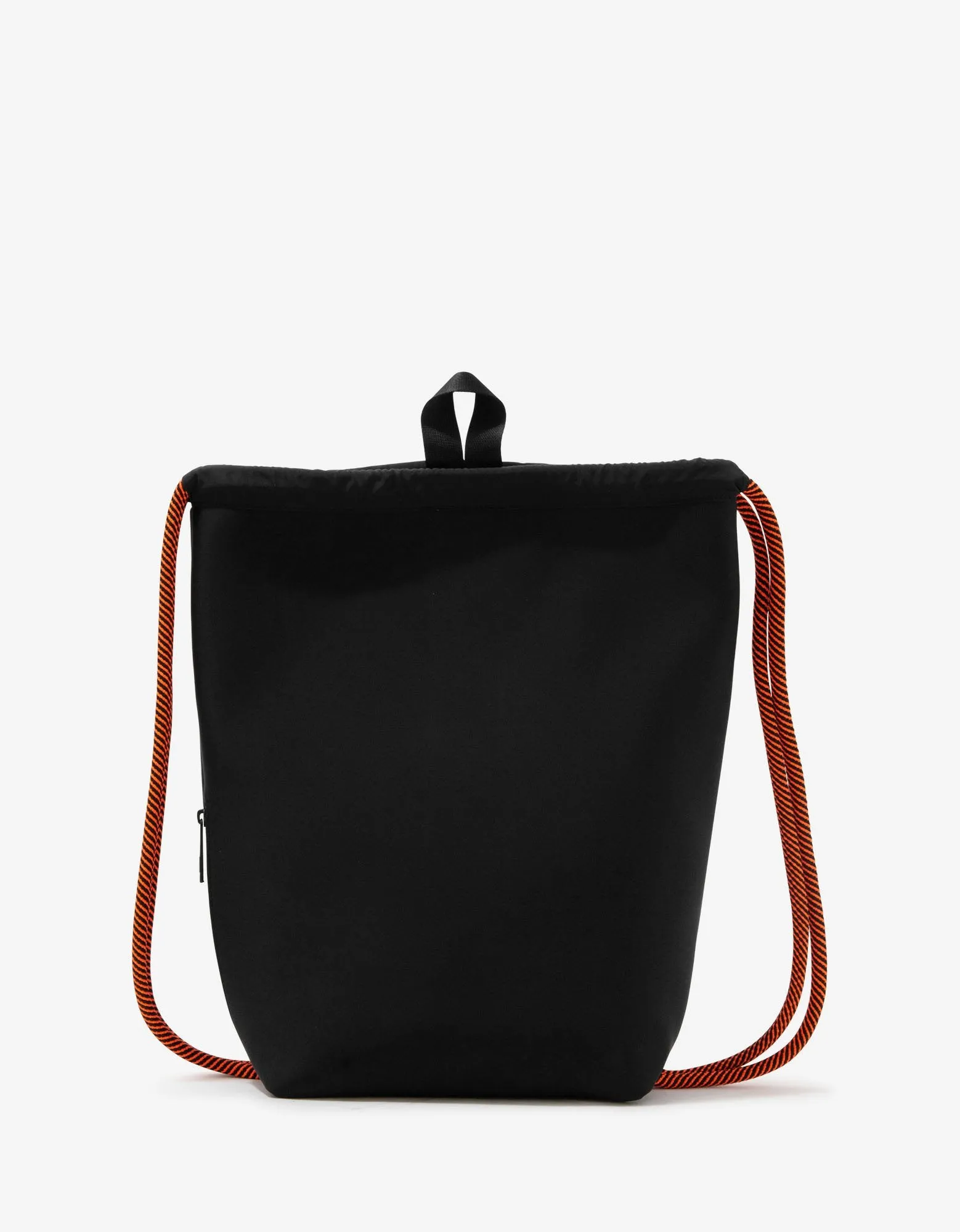 Black Drawstring Beach Bag