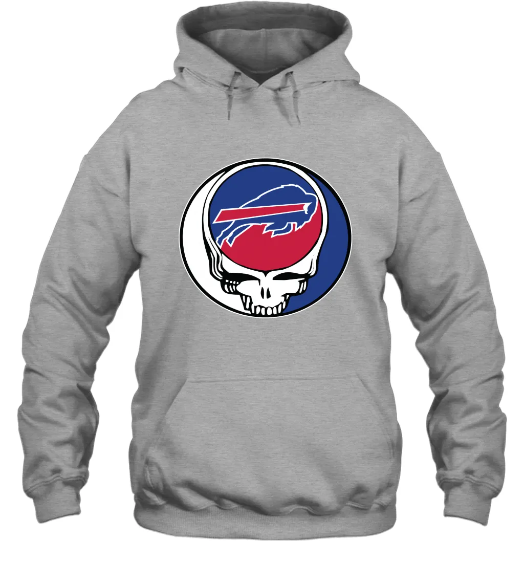 Buffalo Bills Grateful Dead Steal Your Face NFL Football Adult Hoodie Sweatshirt