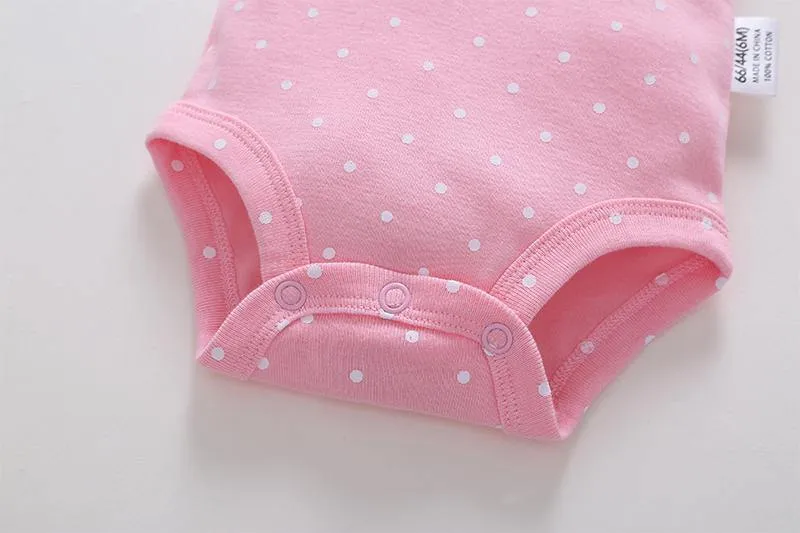 Colourful Rompers For Your Little Baby -  5 Piece Set