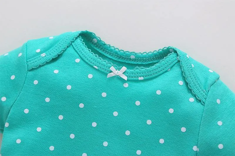 Colourful Rompers For Your Little Baby -  5 Piece Set