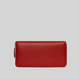 COMME DES GARCONS WALLET SA0110 CLASSIC PLAIN RED