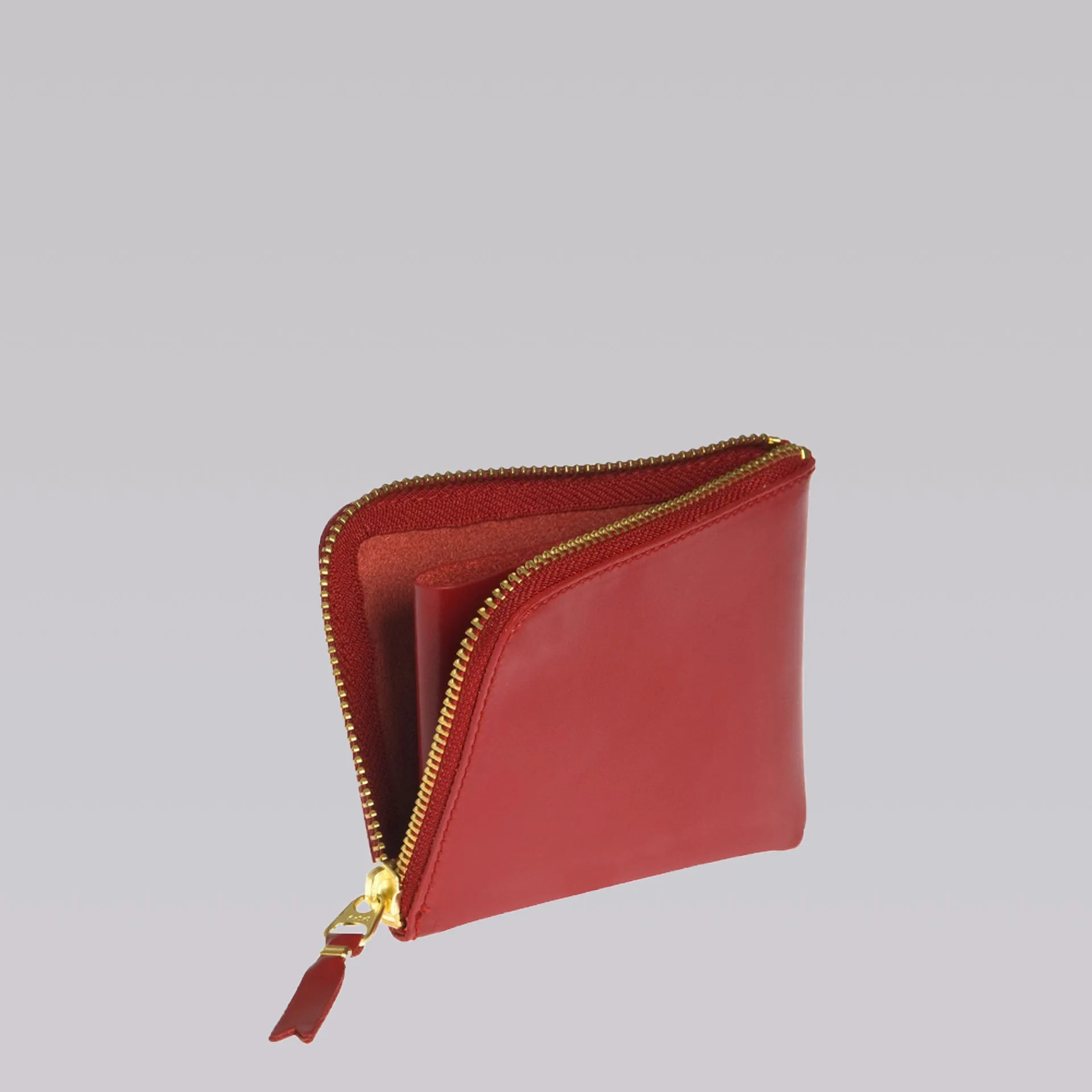 COMME DES GARCONS WALLET SA3100 COLOUR PLAIN RED