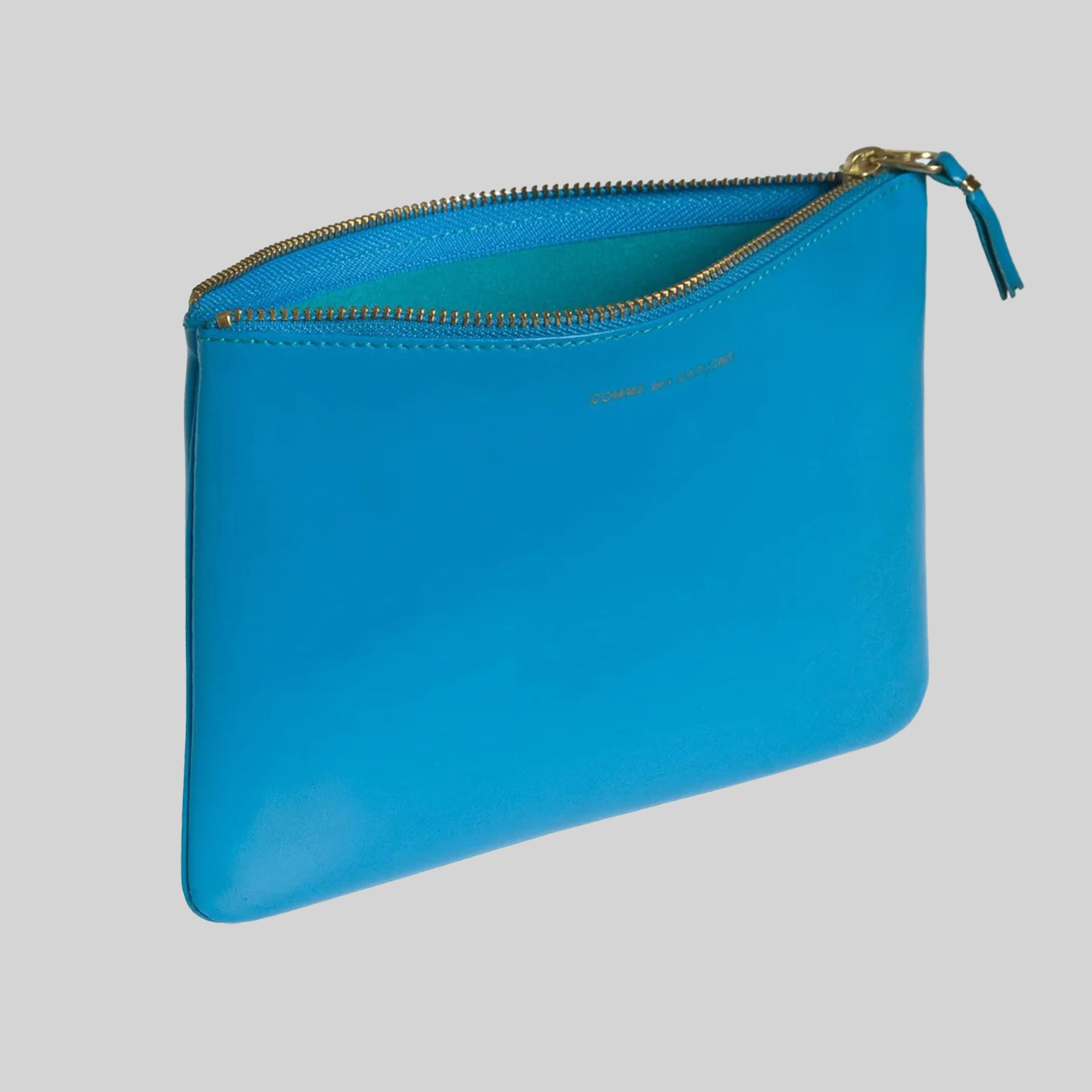 COMME DES GARCONS WALLET SA5100 COLOUR PLAIN BLUE