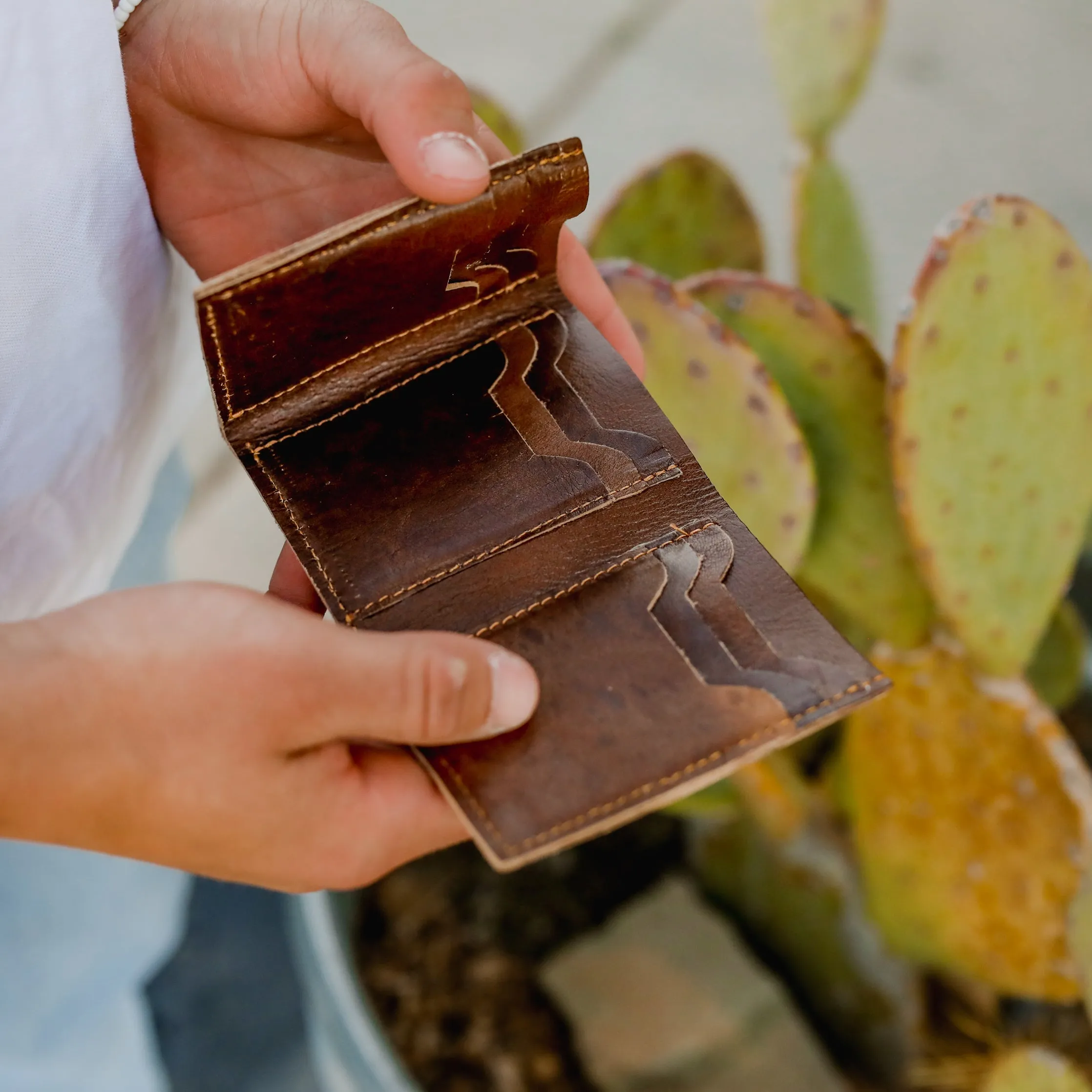 Deer Leather Wallet