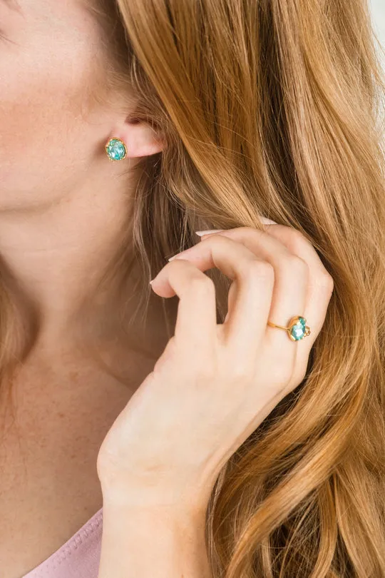 Emma Birthstone Earrings ~ Various Styles