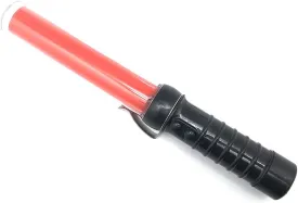 FISHNU 11.8" LED Safety Traffic Baton Light with Whistle Alarm | Magnetic Base, 4 Modes, Handheld, UK | Ideal for Traffic Control, Parking Guides, Construction, Emergency Alerts