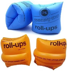 Floaties Inflatable Swim Arm Bands Rings Floats Tube Armlets for Kids and Adult