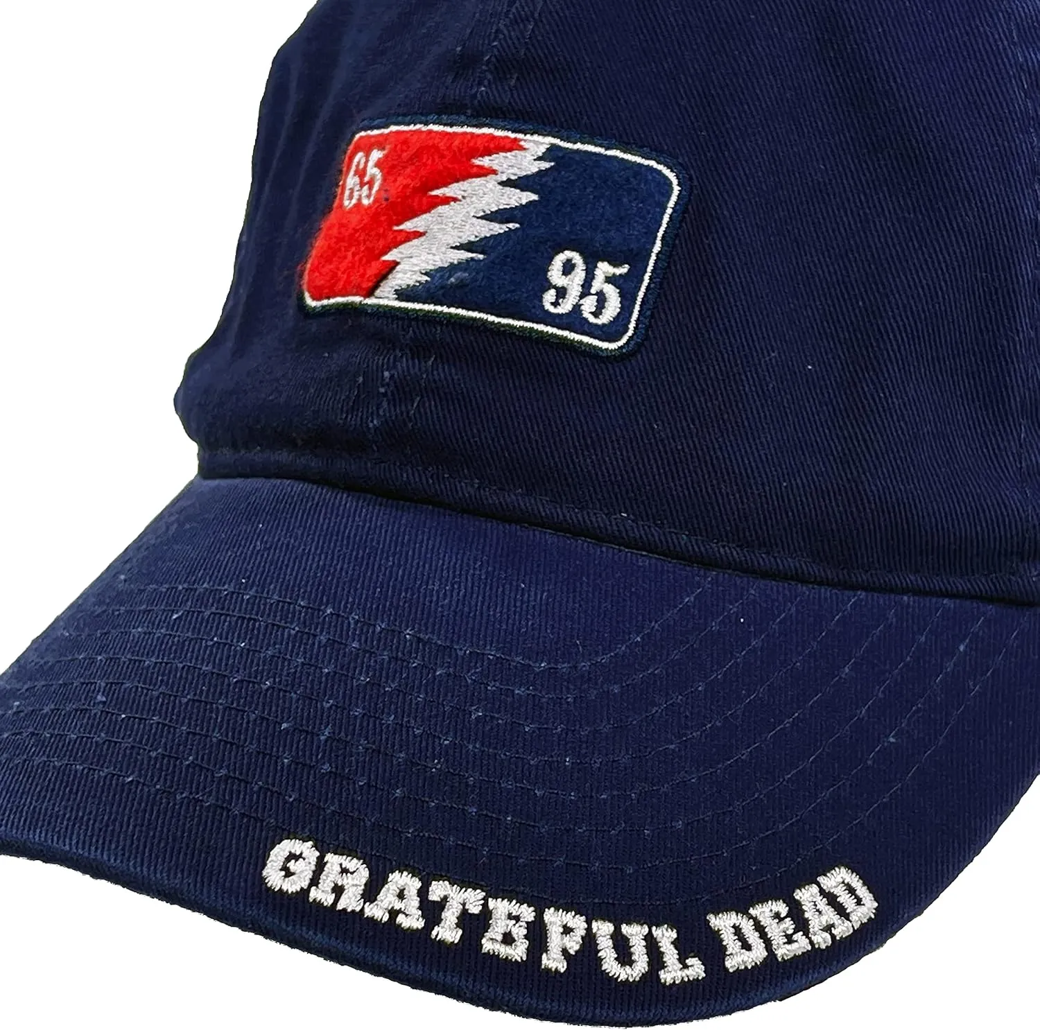 Grateful Dead Men's Standard Liquid Blue 65/95 Baseball Hat