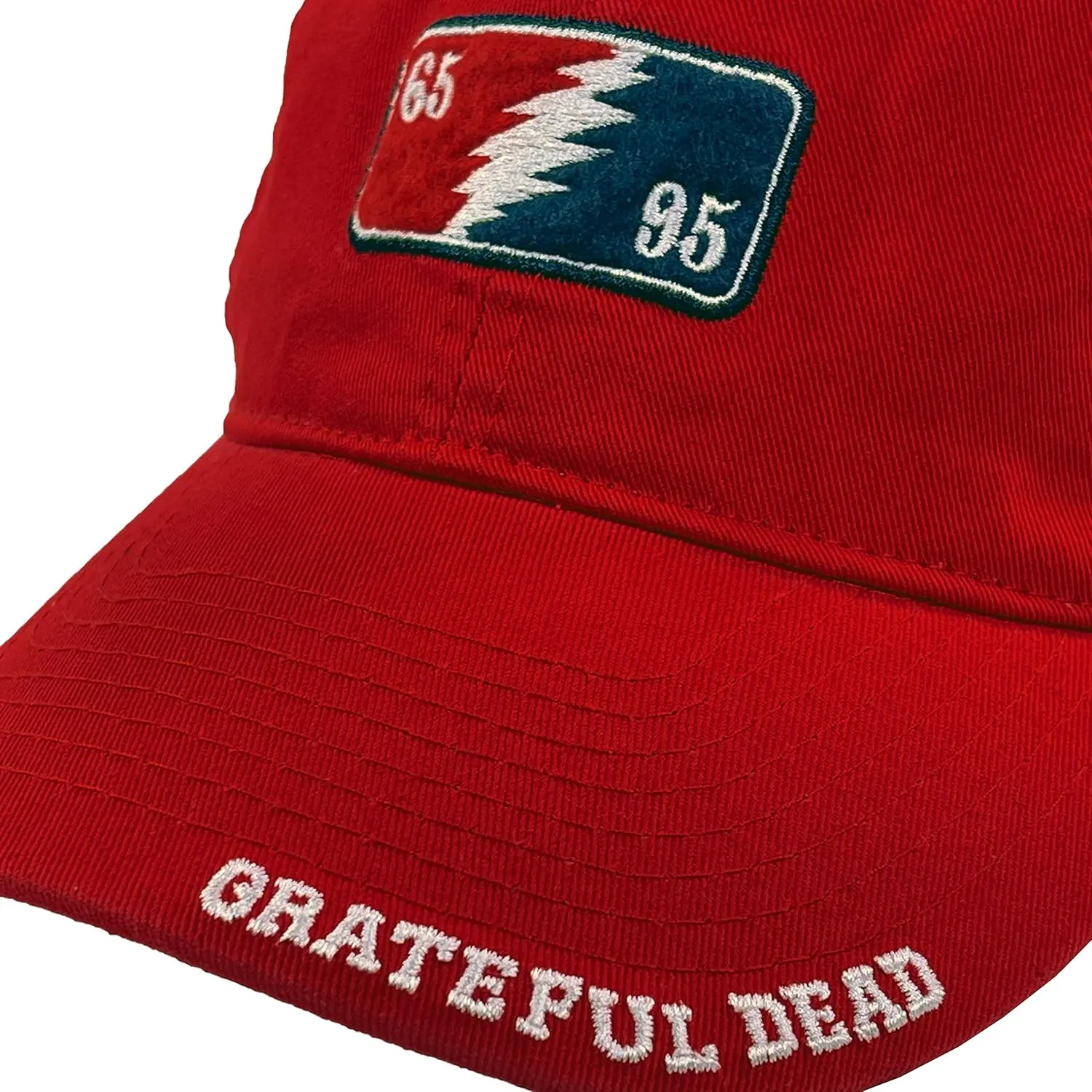Grateful Dead Men's Standard Liquid Blue 65/95 Baseball Hat