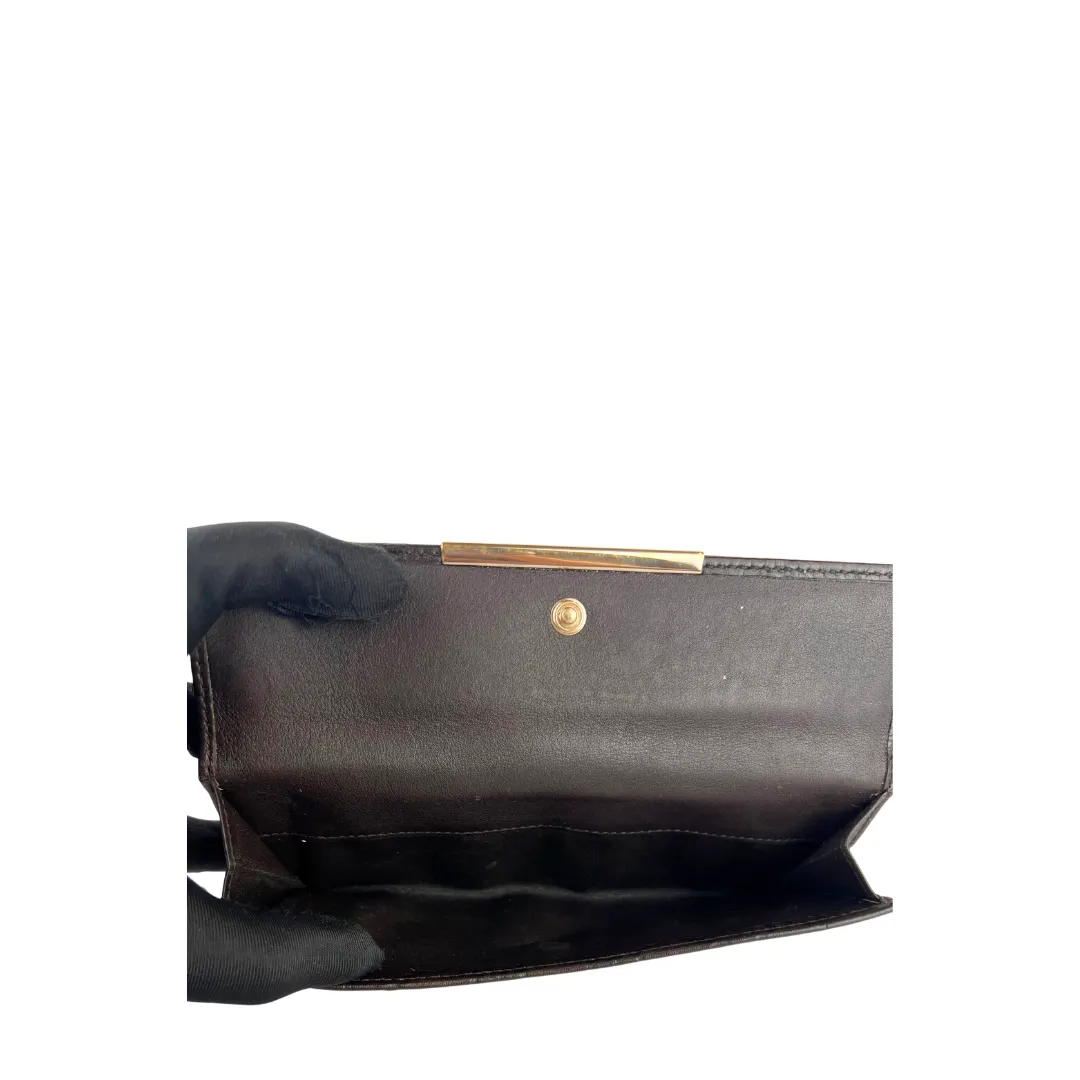 Gucci Guccissima Leather Flap Continental Wallet