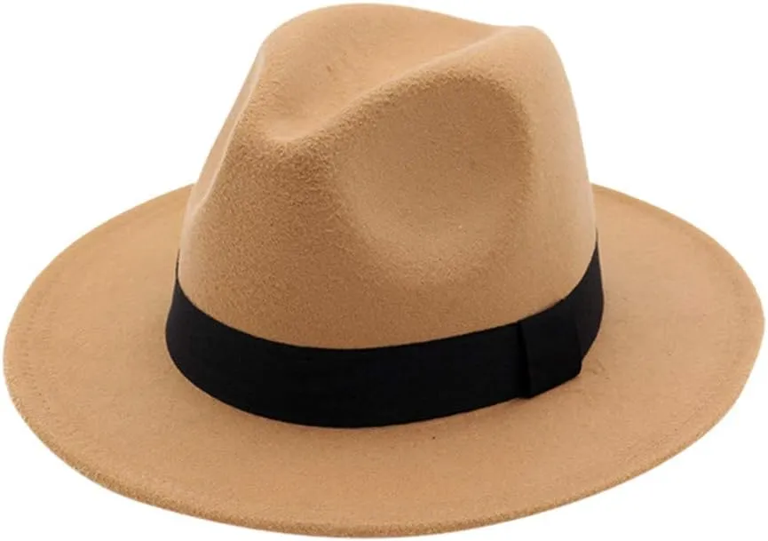 Hat for Men Autumn Fedoras Hats Travel Panama Hat Womens Fedora Hat Brown Fedora Hats for Men Women
