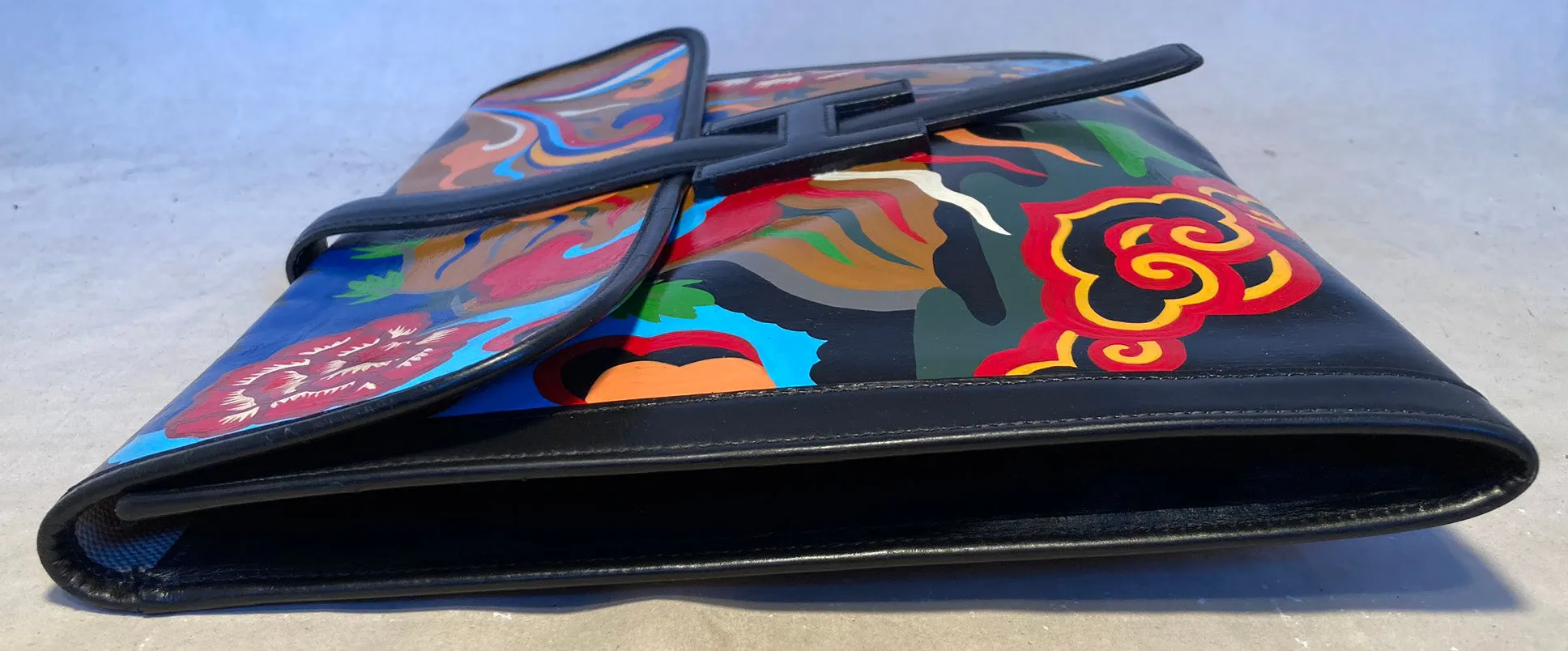 Hermes Hand Painted Jige 35 Clutch
