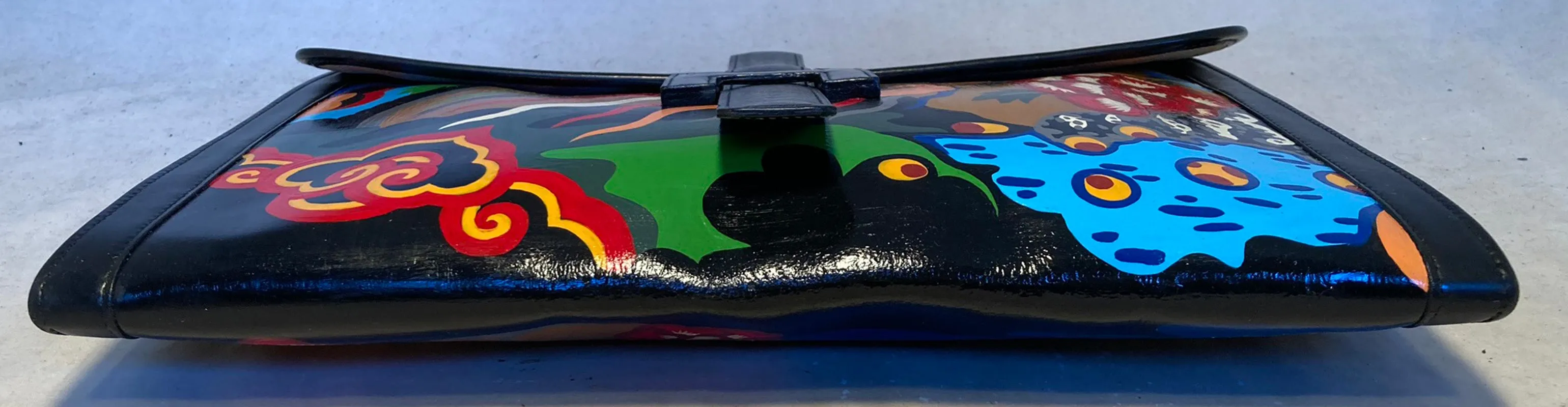 Hermes Hand Painted Jige 35 Clutch