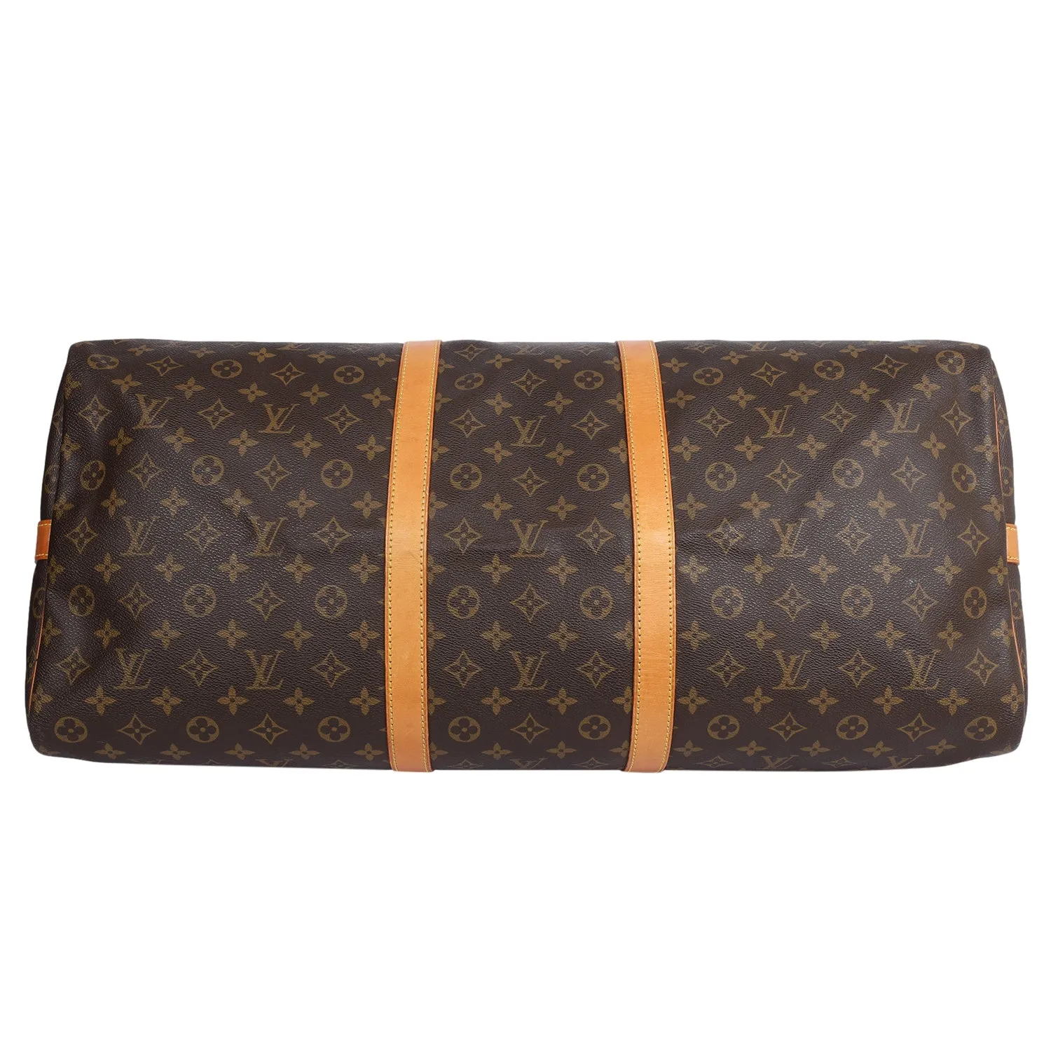 Keepall 60 Monogram Canvas Bandouliere Duffle (Authentic Pre-Owned)