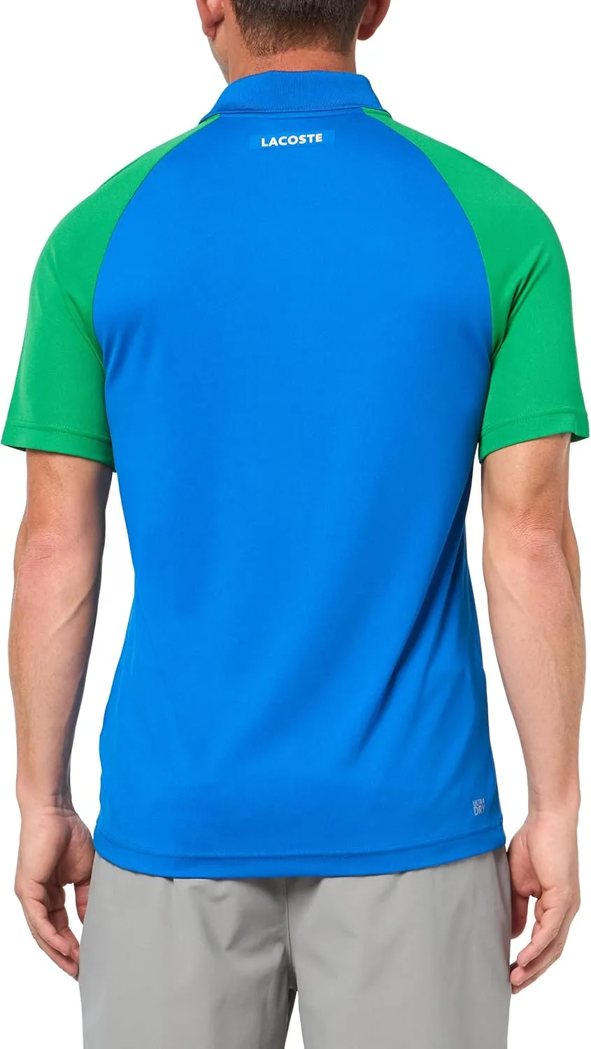 Lacoste Men's Sport Ultra Dry Colour-Block Tennis Polo Shirt