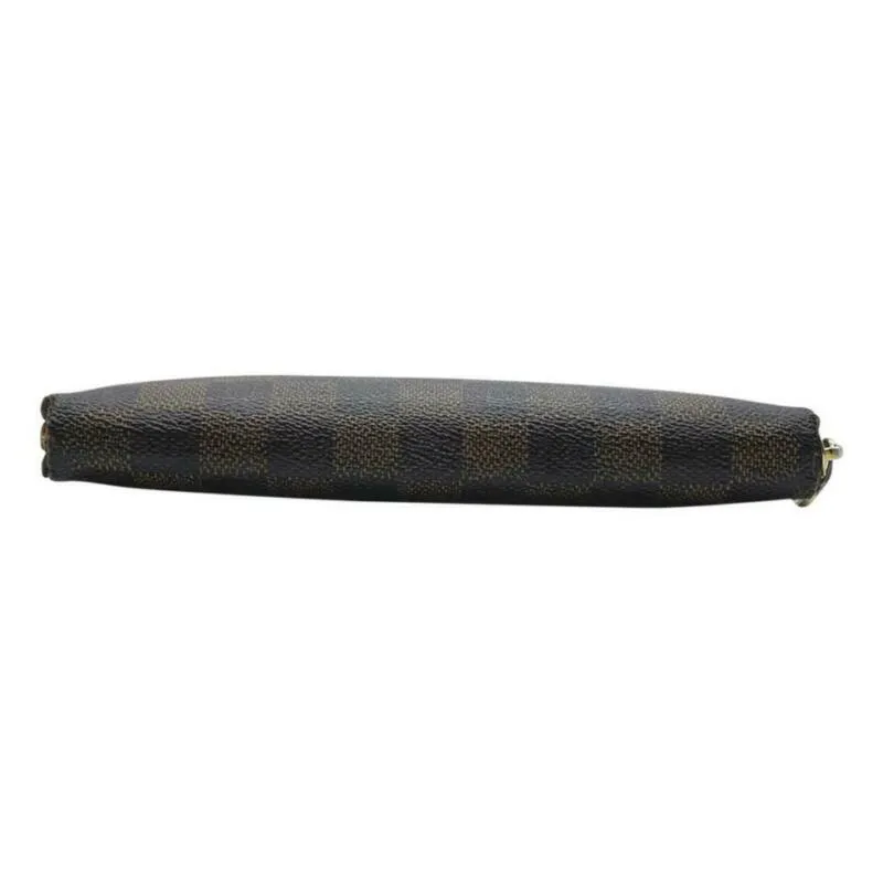 Louis Vuitton Brown Zippy Damier Ebene Wallet