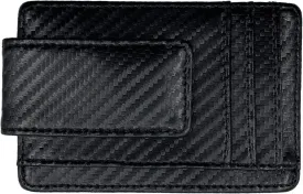 Money Clip RFID Front Pocket Wallet Men Leather Slim Minimalist Wallet