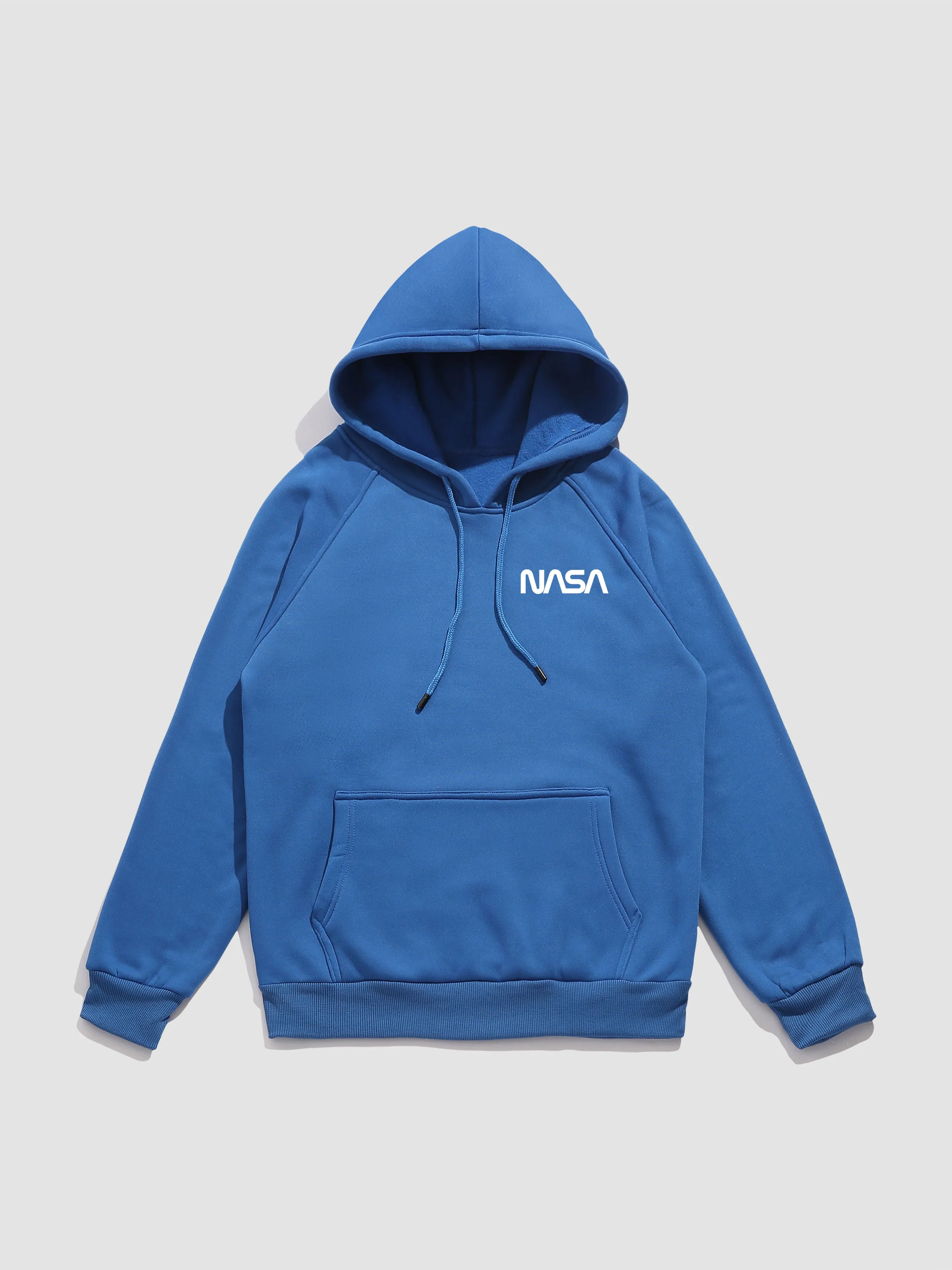 Nasa Letter Print Hoodie