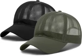 Quick Dry Fit Hats Athletic Baseball Cap Workout Hats for Running Hiking Golf Fishing |UPF 50  Waterproof
