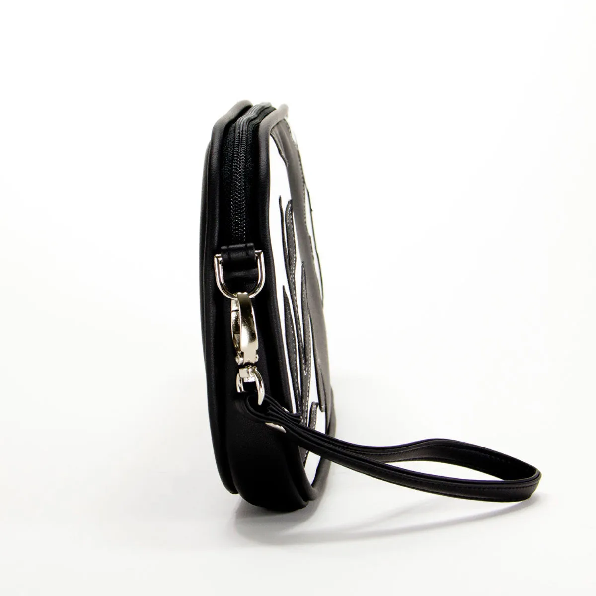 "Silhouette" Vegan Clutch/Crossbody Bag – Design by Dallas Artist Jody Pham (Multicolored)