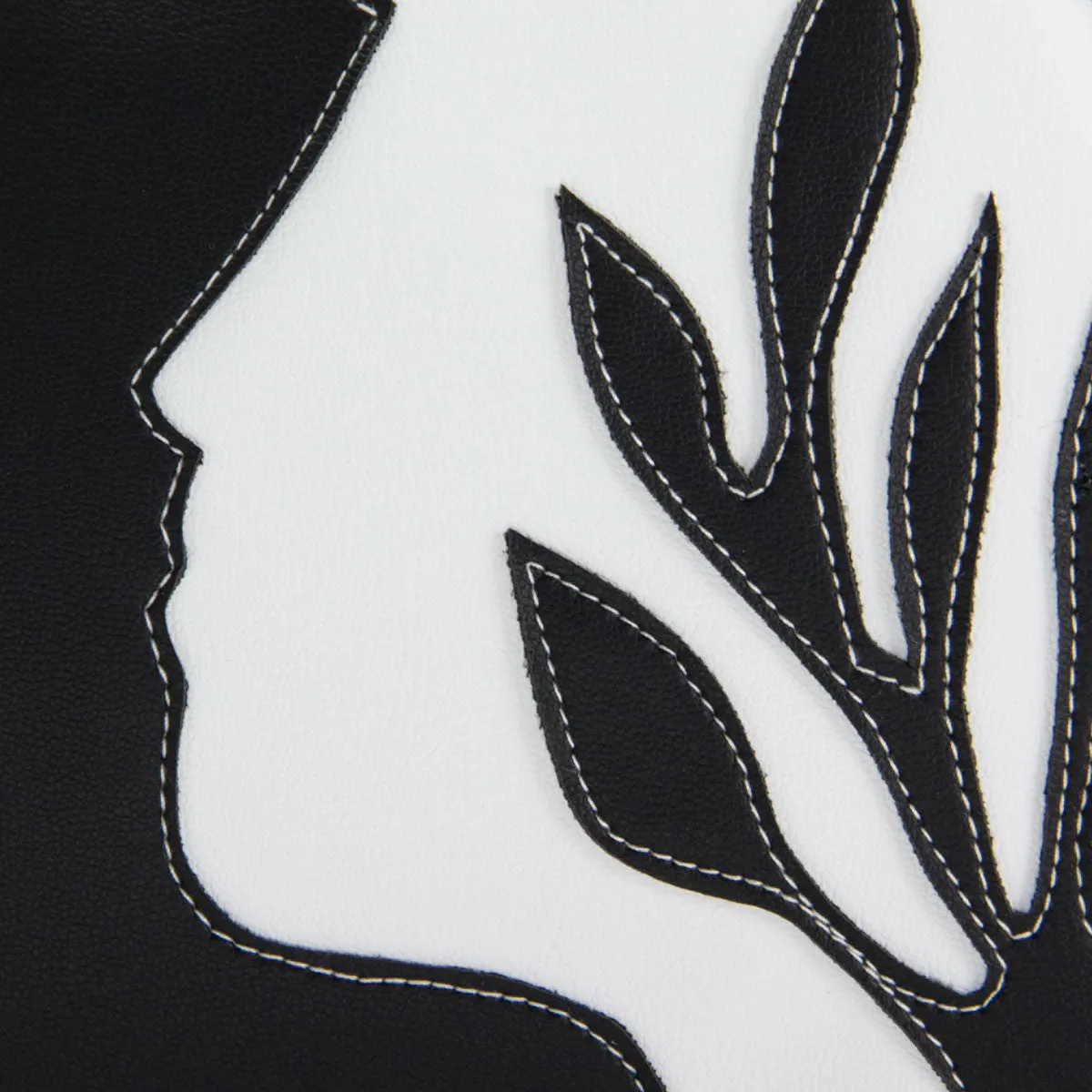 "Silhouette" Vegan Clutch/Crossbody Bag – Design by Dallas Artist Jody Pham (Multicolored)