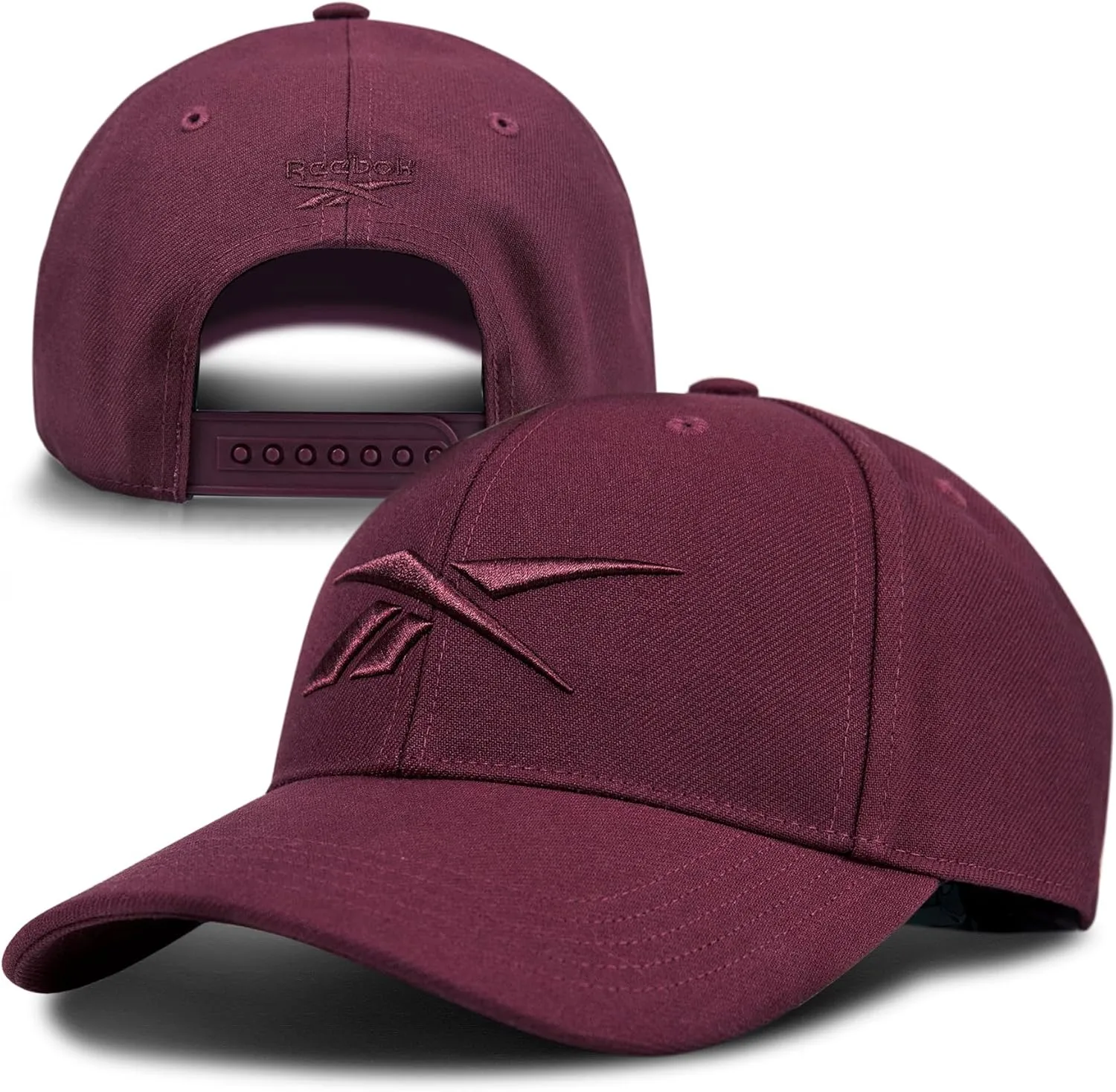 Reebok Vector Hat | Snapback | Adjustable | Everyday | Fitness | Sun Protection | Classic | Baseball Cap