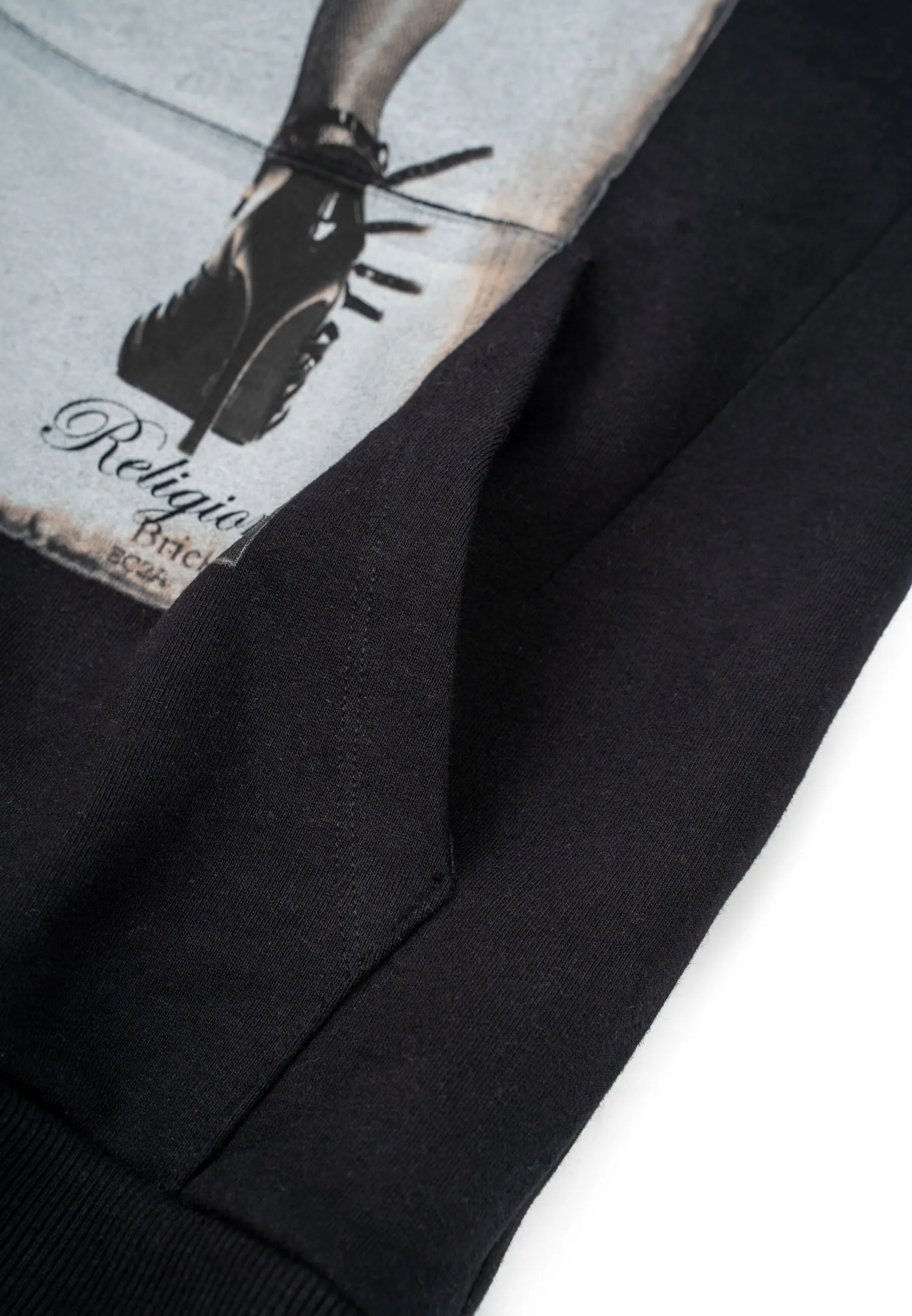 RELIGION PHOTO HOODIE BLACK