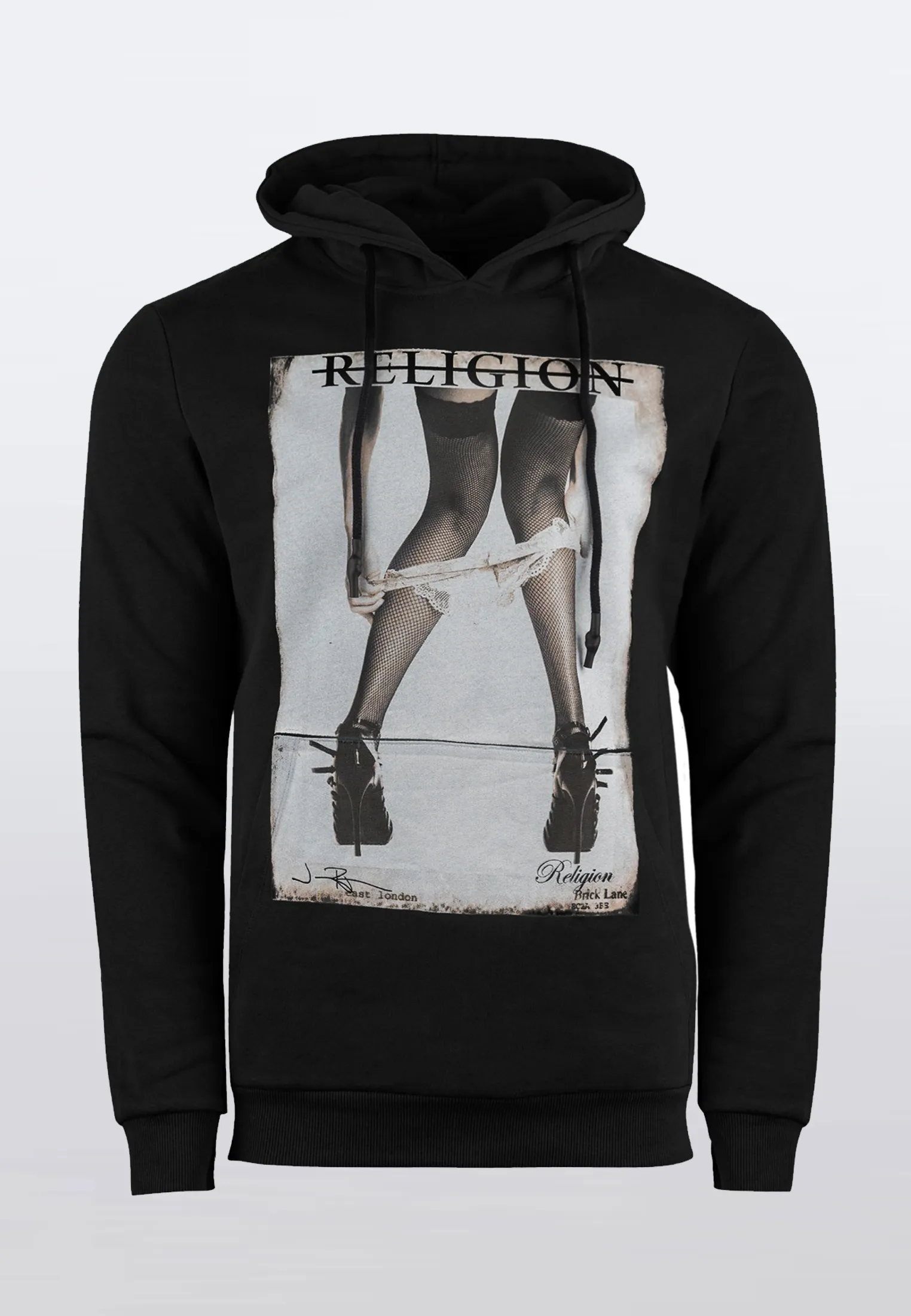 RELIGION PHOTO HOODIE BLACK