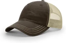 Richardson 111 & 111P Garment-Washed Relaxed Fit Adjustable Snapback Trucker Cap | OSFM | Bulk Pack Available