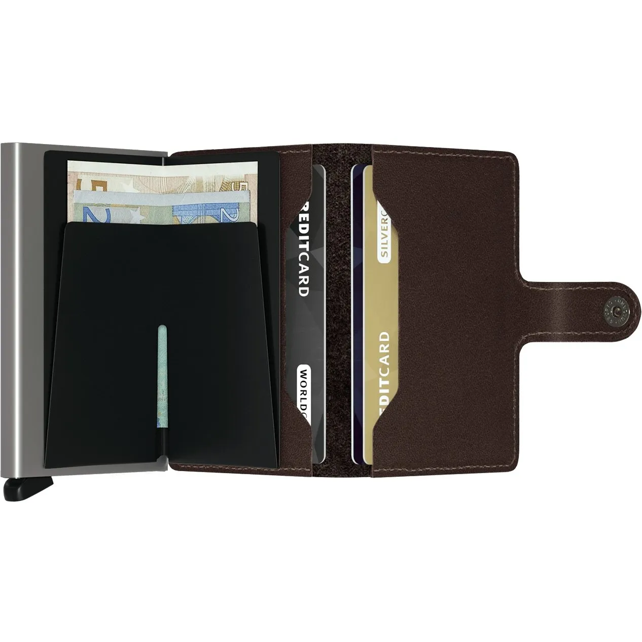 Secrid Miniwallet Original Dark Brown