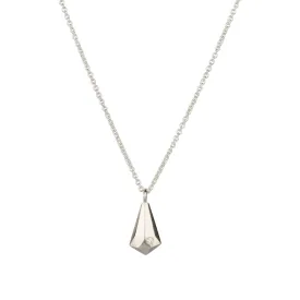 Silver and Diamond Crystal Fragment Necklace