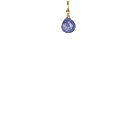 Tanzanite Briolette- December Birthstone