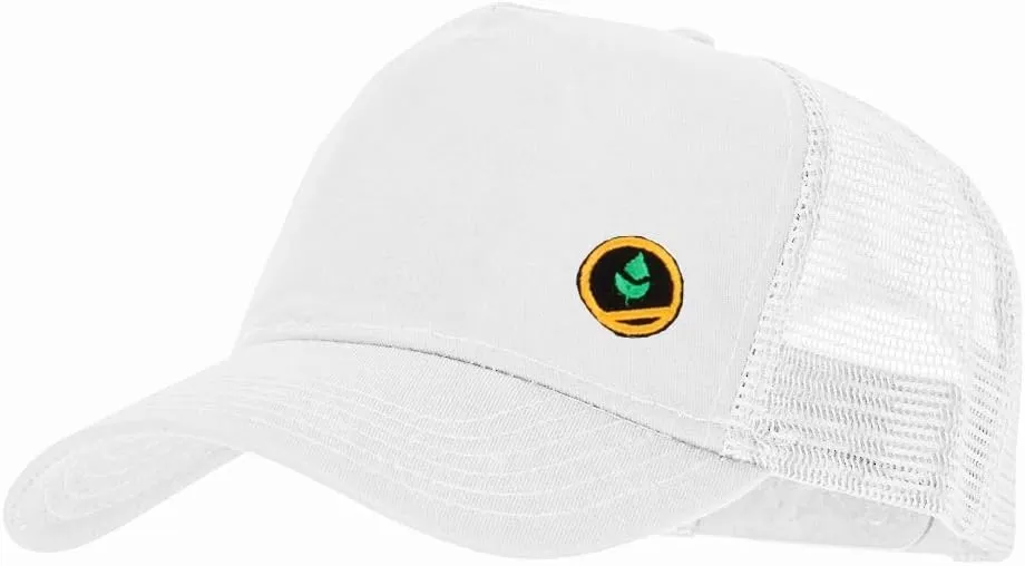 Trainer Red Poke Monster Embroidered Mesh Cap