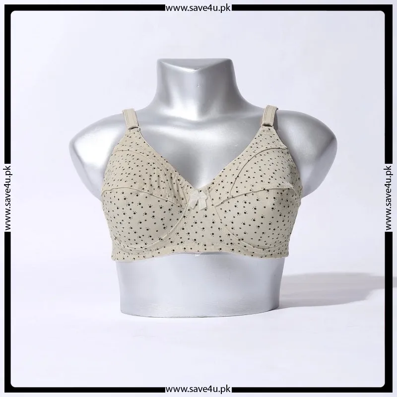 Women Comfortable Cotton Printed Bra